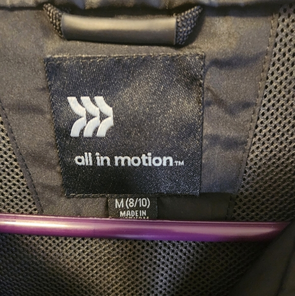 All In Motion boys raincoat- black - Picture 2 of 3